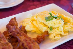 Delicious Eggs and Bacon - St. Mary's B & B