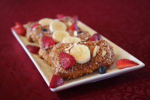 Delicious Fruit Topped French Toast - St. Mary's B & B