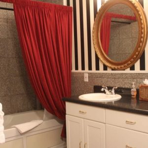 Romantic Getaways in Colorado Springs Places to Stay- Cherrywood Suite bathroom